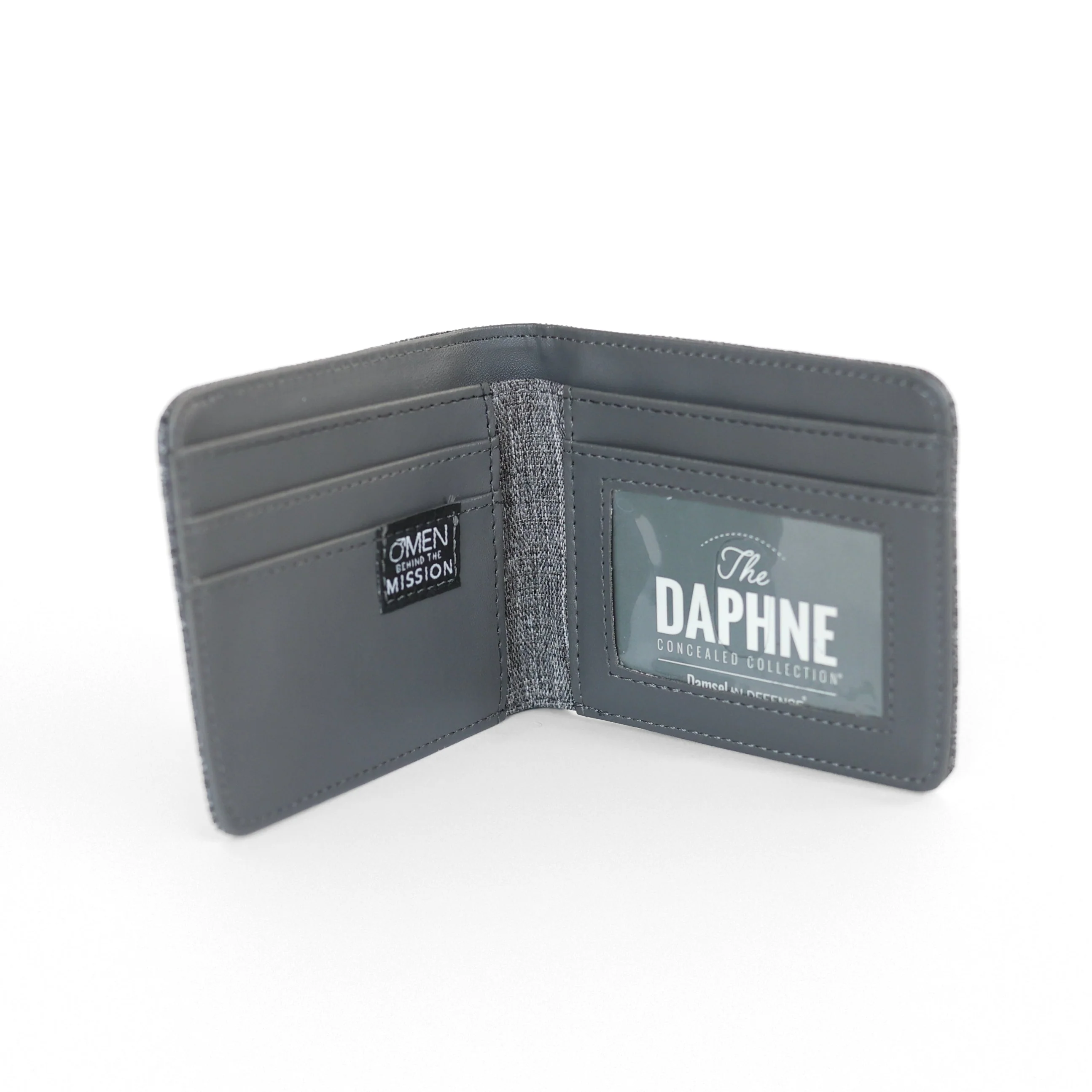 Billy Fold RFID Wallet - Grey - Image 3