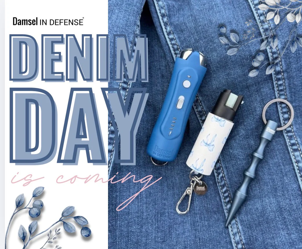 Denim Bow Safety Set - Image 5