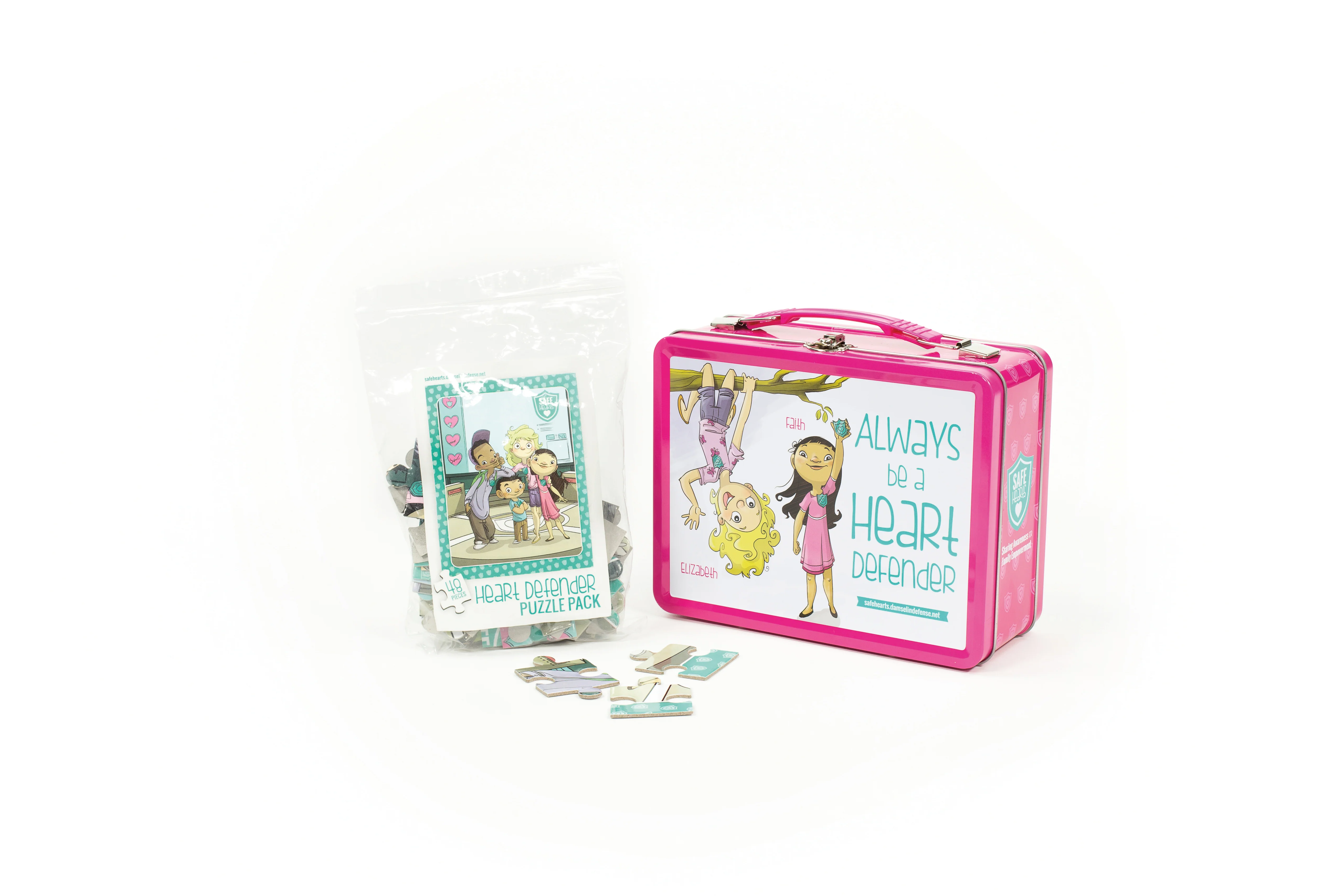 S.A.F.E. Hearts Puzzle Lunch Box - Image 3