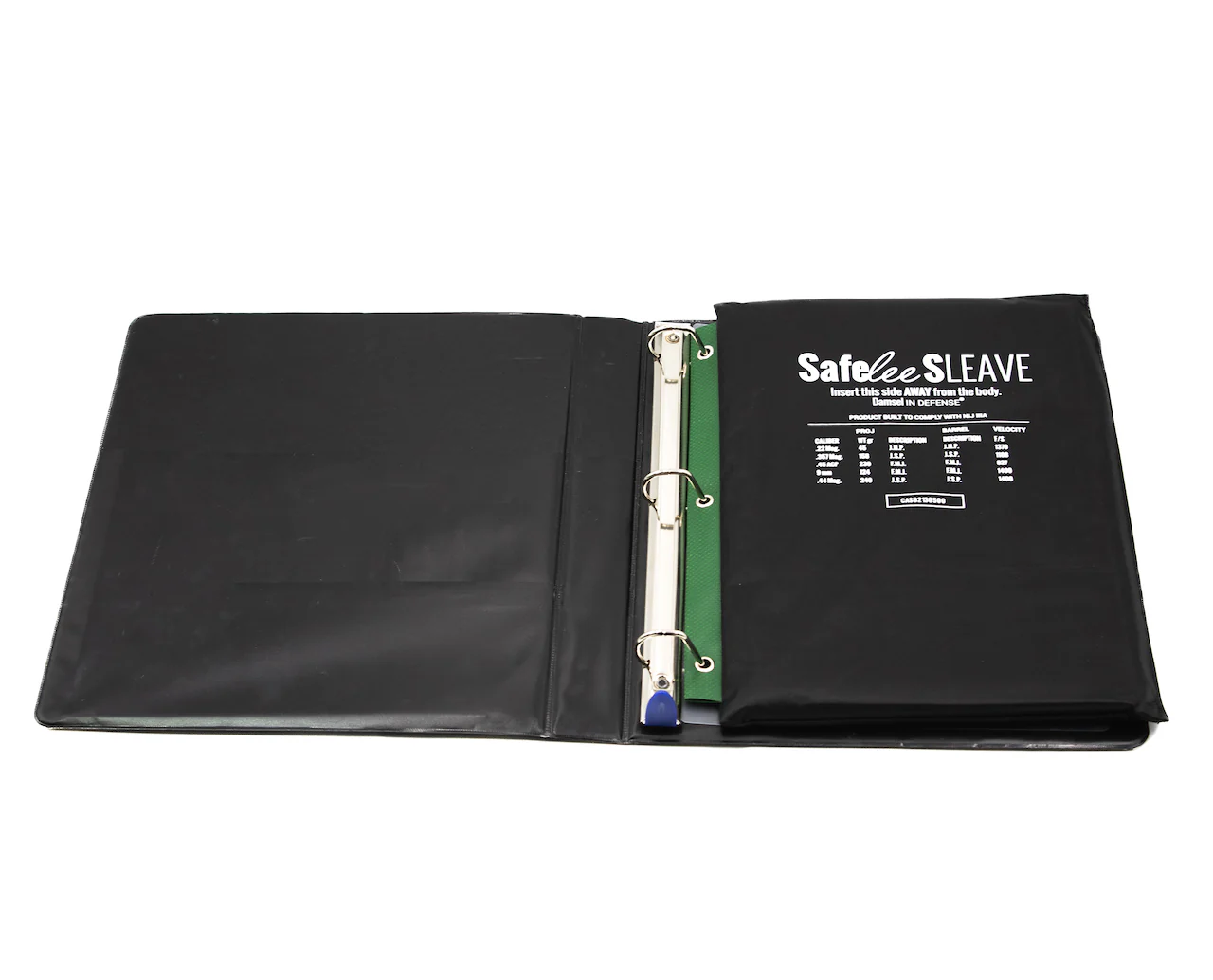 SafeLee Sleave 3 Ring Binder - Bulletproof Panel - Image 4